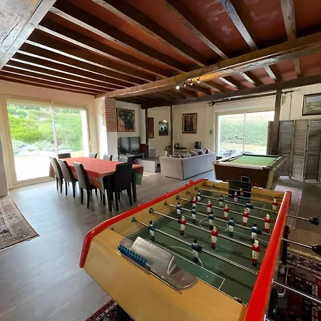 Ferienhaus La Grange - Campagne - Piscine 15p - Reve Au Mans Thoree-les-Pins