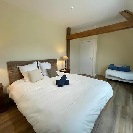 Ferienhaus La Grange - Campagne - Piscine 15p - Reve Au Mans Thoree-les-Pins